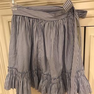Alexis White & Blue Skirt Size M